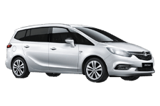 Van Hire Altrincham - Vauxhall Zafira 7-Seater - Minibus hire Altrincham